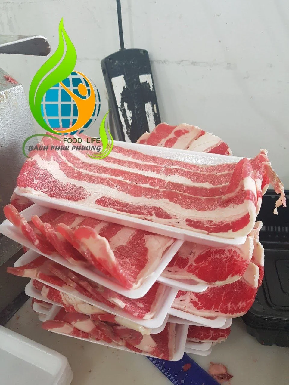 Ba chỉ bò bào trải – Excel