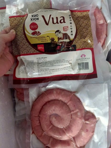 Xúc xích vua 300gr:pack
