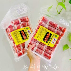 Ba Chỉ Bò Bào Cuộn Excel -  Short Plate Silce  Excel Beef
