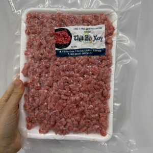 Bò xay Wagyu nạc - mỡ 8-2