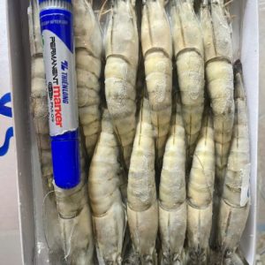 Tôm sú nguyên con 25 con/kg Net 7