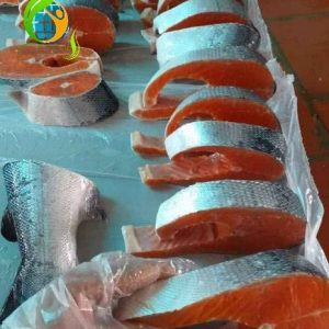 Cá hồi Coho cắt khoanh đông lạnh (Nauy)