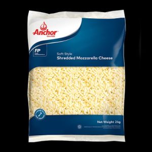 Anchor Mozzarella Cheese Balanced Shredded IQF (6x2kg)