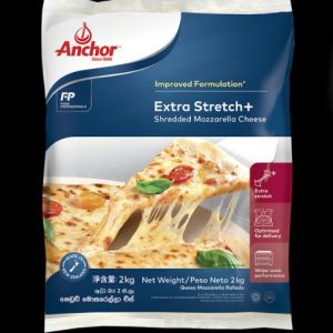 Anchor Mozzarella Cheese Shredded IQF (1x12kg)