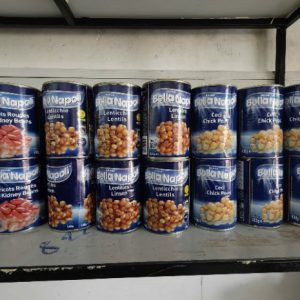 Đậu Trắng Sốt Cà Bella Napoli LON 400gr (Ý - Bella Napoli)