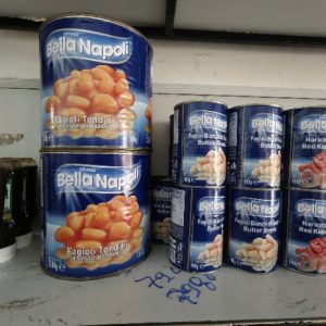 Đậu Trắng Sốt Cà Bella Napoli LON 2500gr (Ý - Bella Napoli)