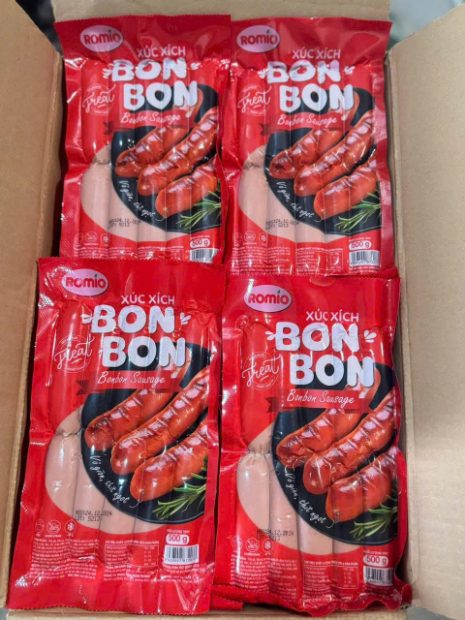 Xúc xích Romio 500gr:pack
